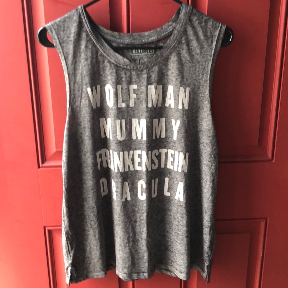 NWT Universal Monsters Official Merch Tank